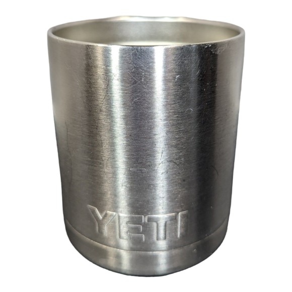 Yeti Other - YETI Rambler Lowball 10 oz Silver Stainless Cup Mug No Lid